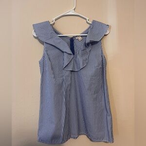 J. Crew Sleeveless Striped Top, size 4